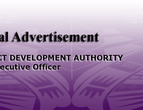 Advertisement – DDA CEO