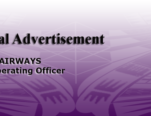 Advertisement – SA COO